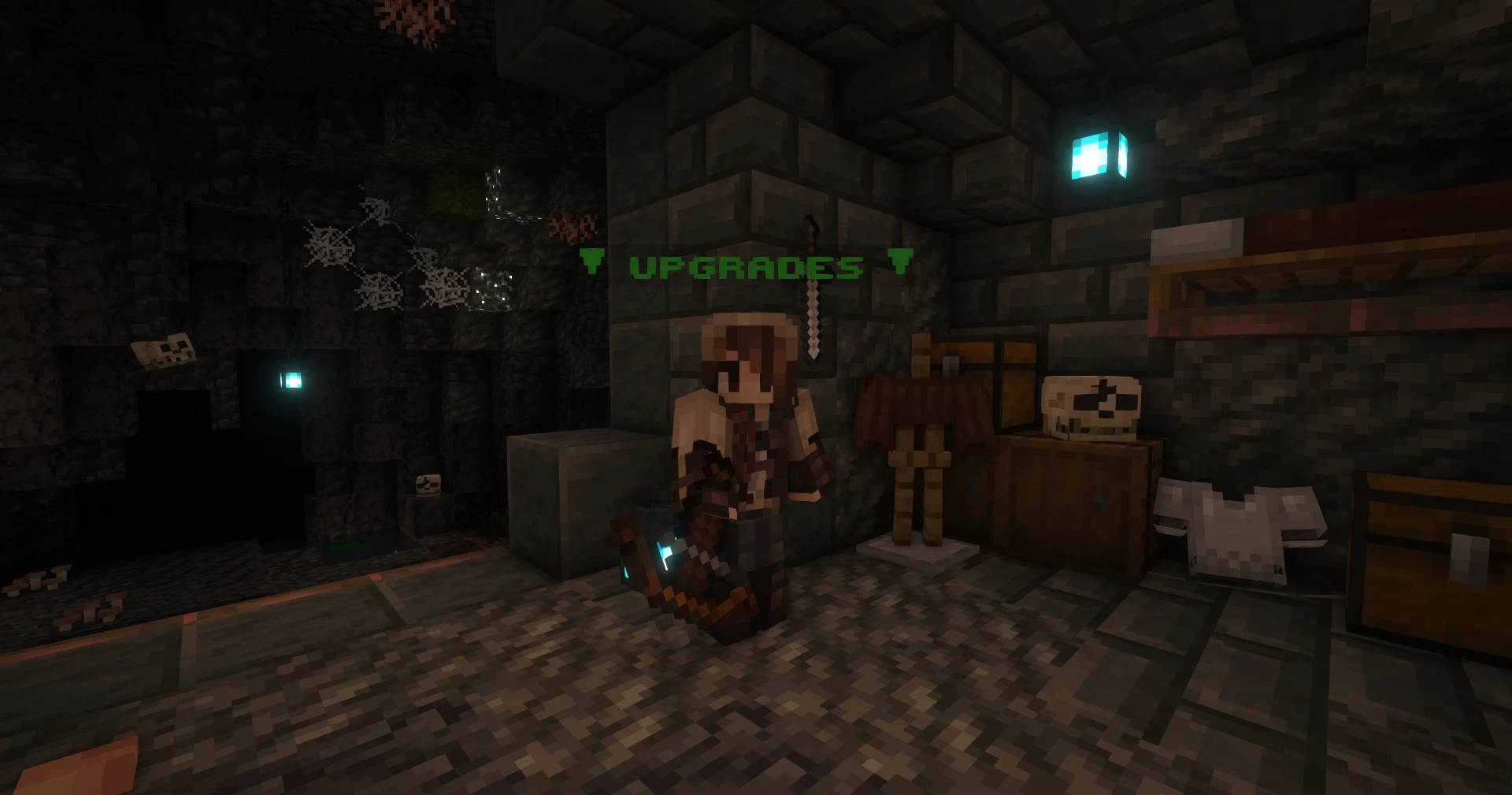 Astrid's equipment upgrades