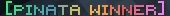 The Pinata Winner chat tag