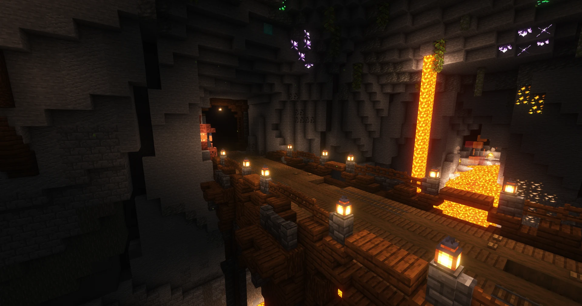The mine bridge