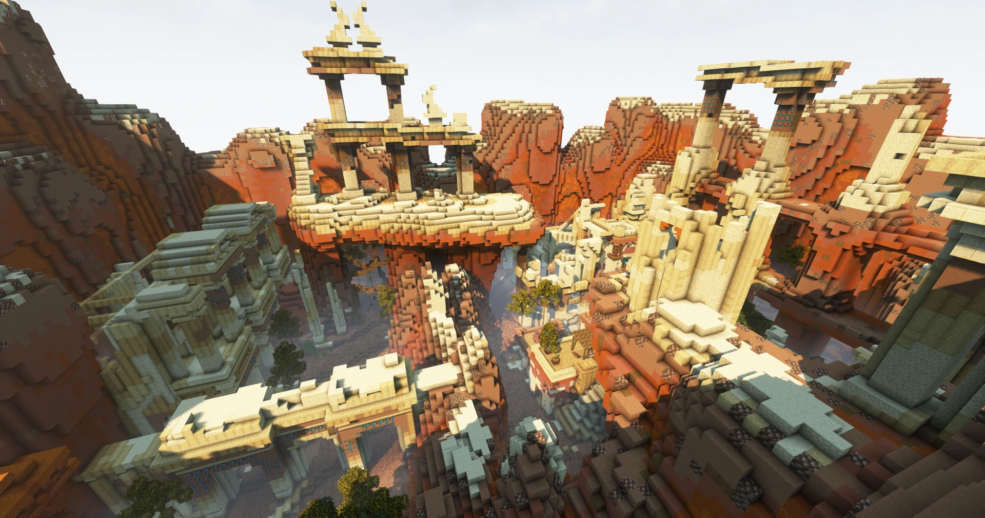 The ruined city