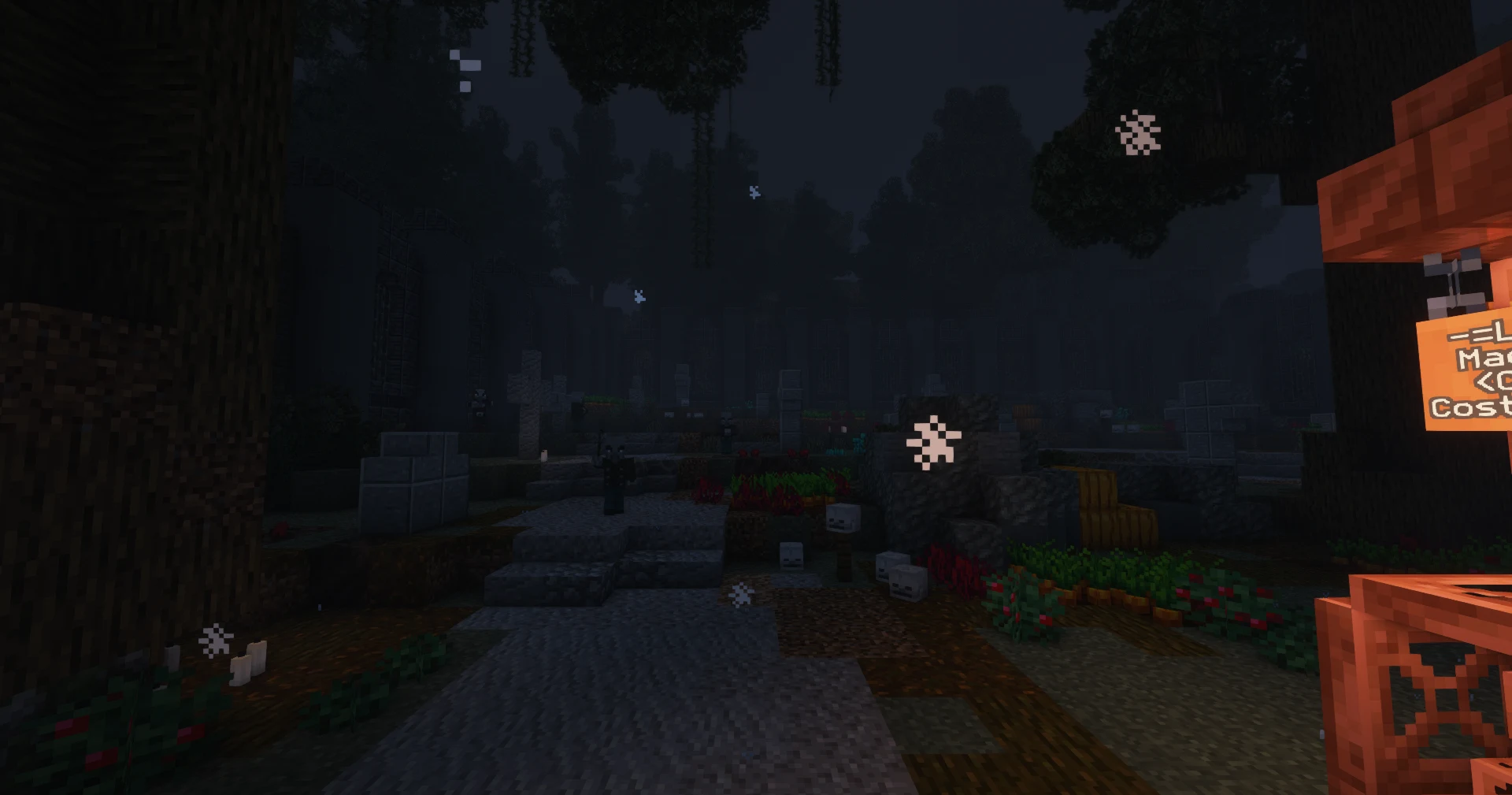 The manor graveyard