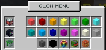 The glow color picker