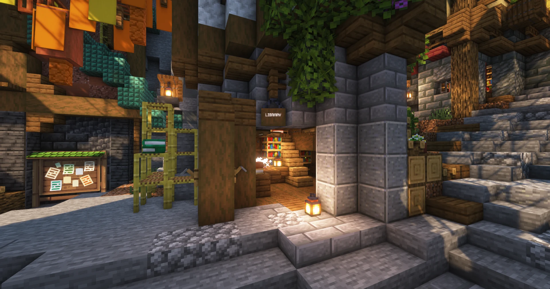 The Cove's library
