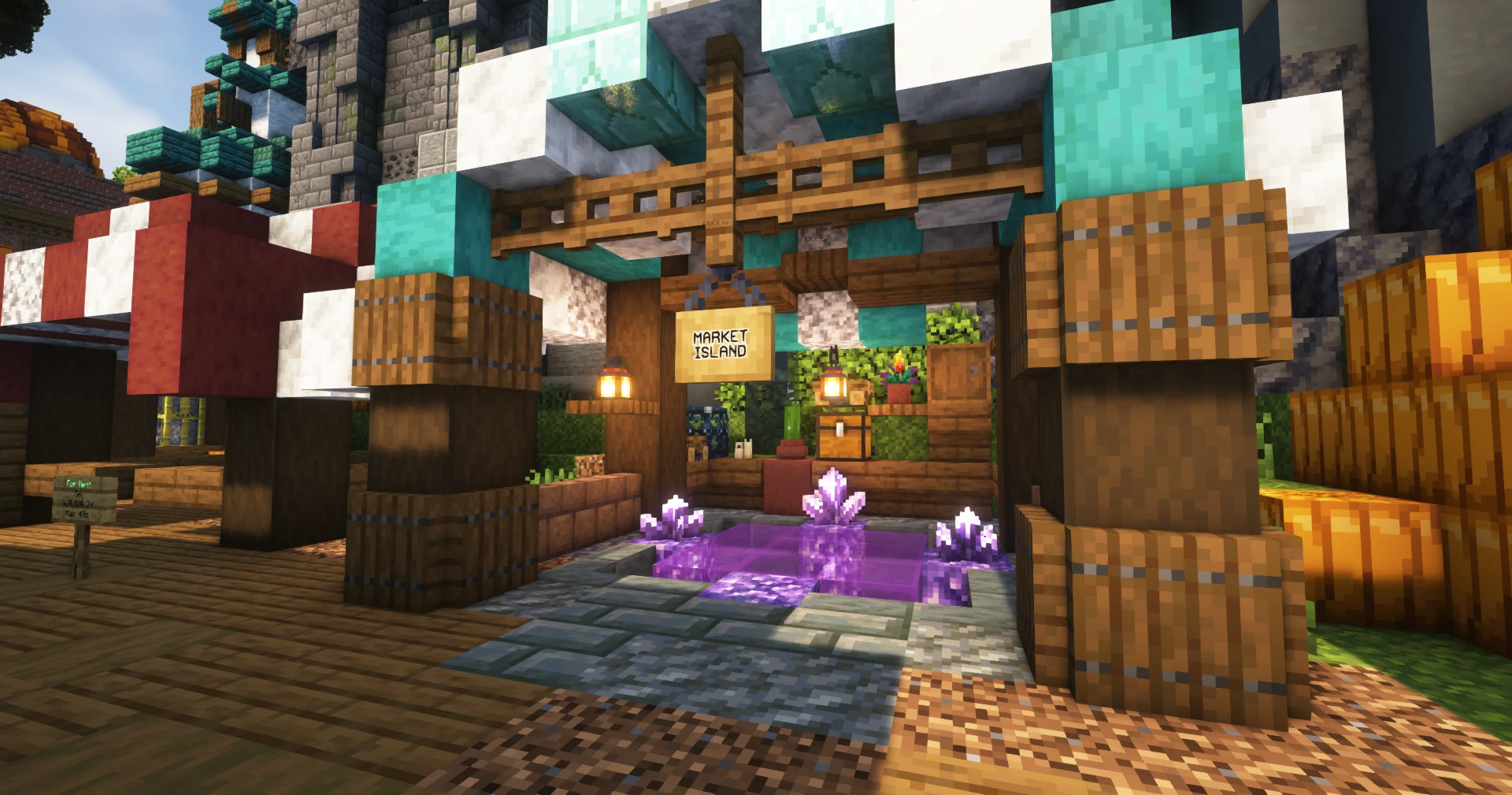 The marketplace teleporter