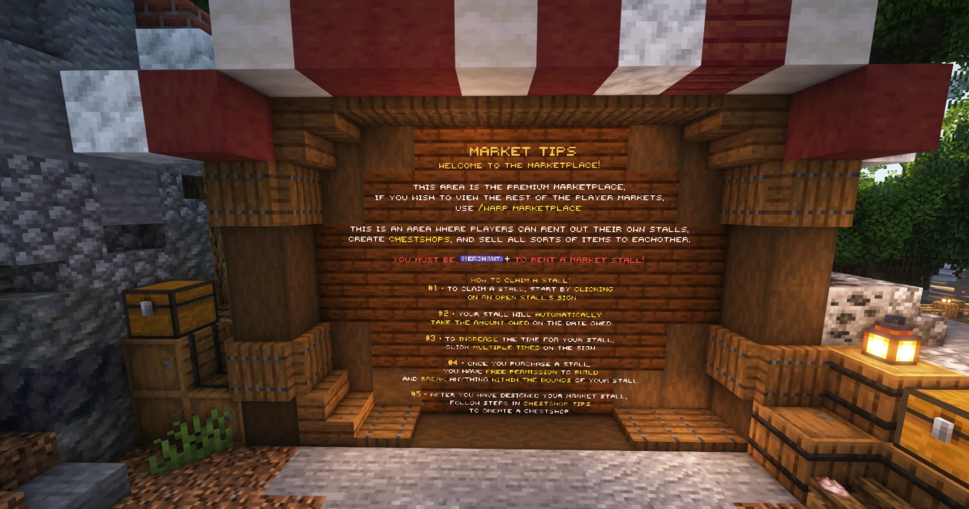 Marketplace setup tips, part one