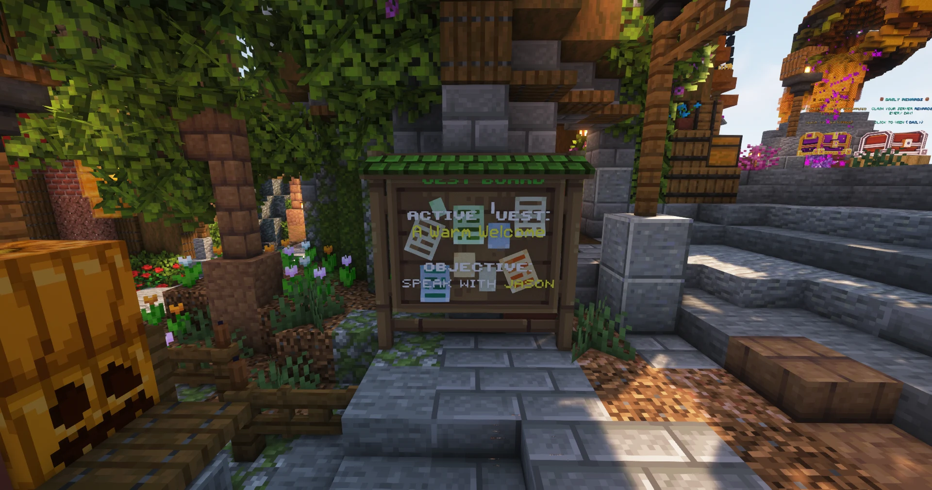 The quest board
